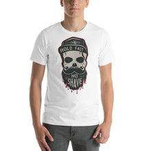 Load image into Gallery viewer, Skull blood - hold fast, no shave Unisex T-Shirt