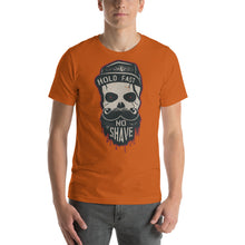 Load image into Gallery viewer, Skull blood - hold fast, no shave Unisex T-Shirt